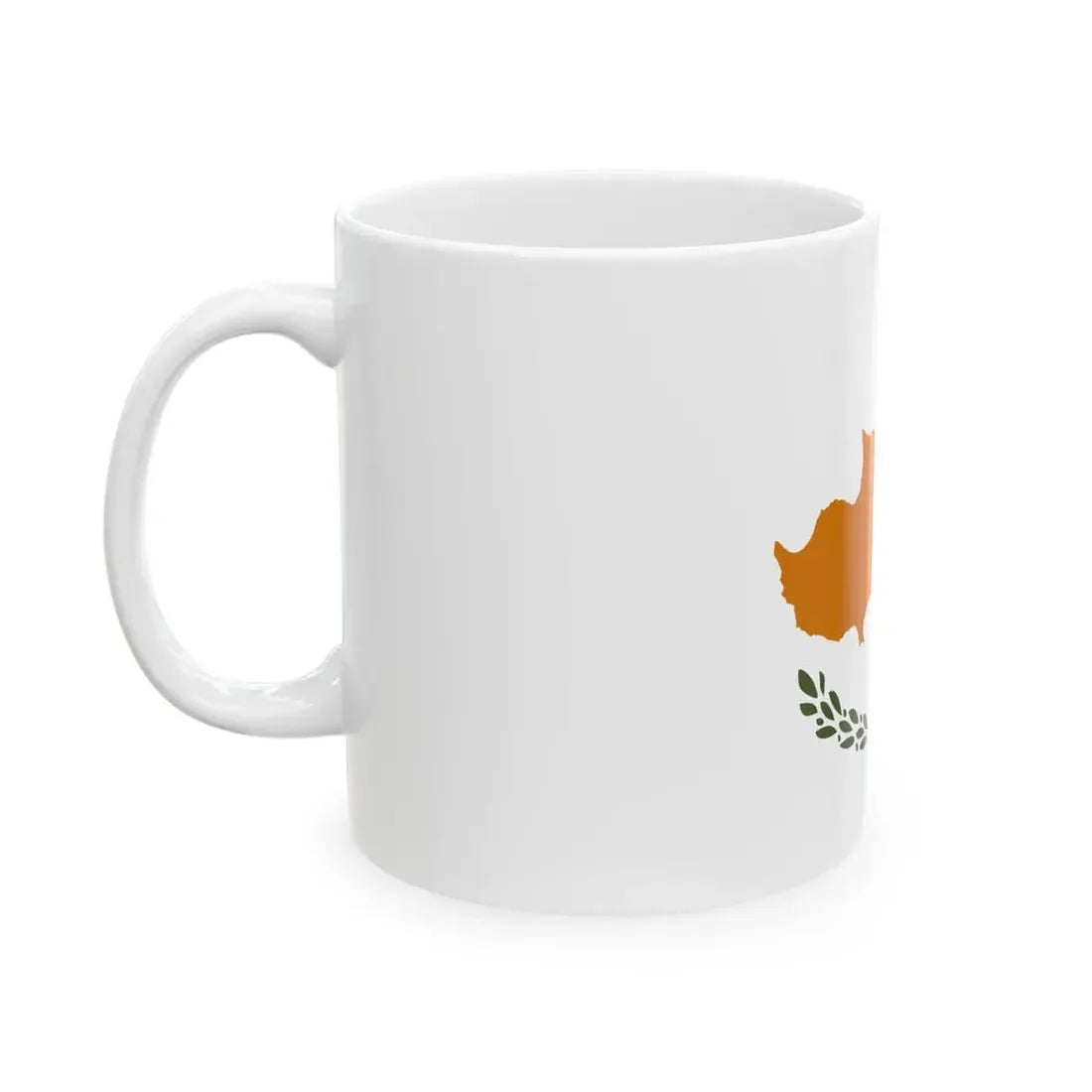 Presidential Standard of Cyprus (Cyprus) White Coffee Mug - Go Mug Yourself