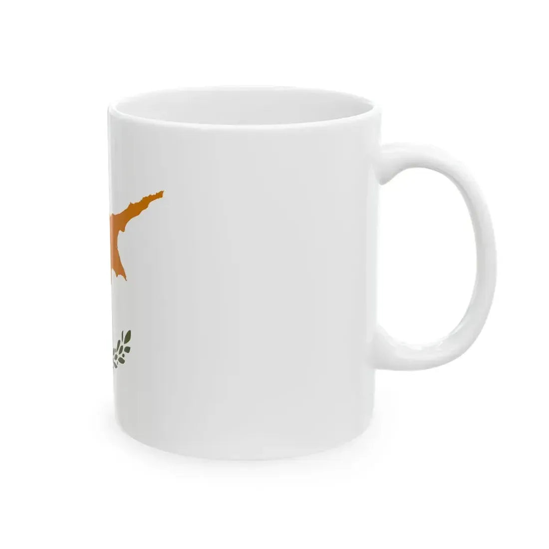 Presidential Standard of Cyprus (Cyprus) White Coffee Mug - Go Mug Yourself