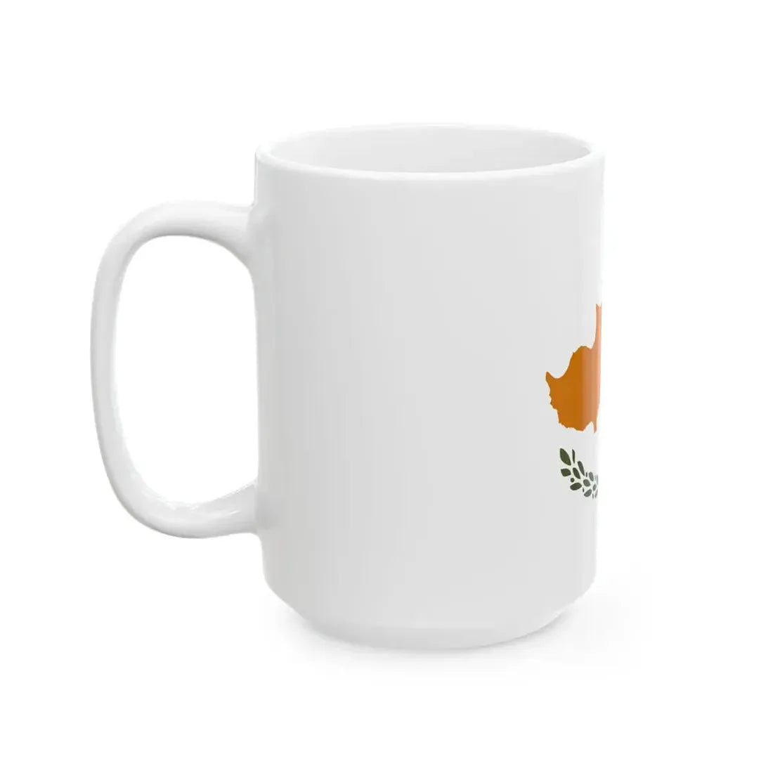 Presidential Standard of Cyprus (Cyprus) White Coffee Mug - Go Mug Yourself