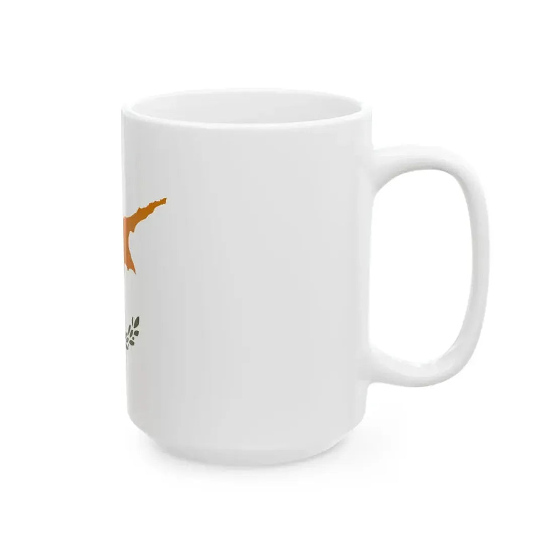 Presidential Standard of Cyprus (Cyprus) White Coffee Mug - Go Mug Yourself