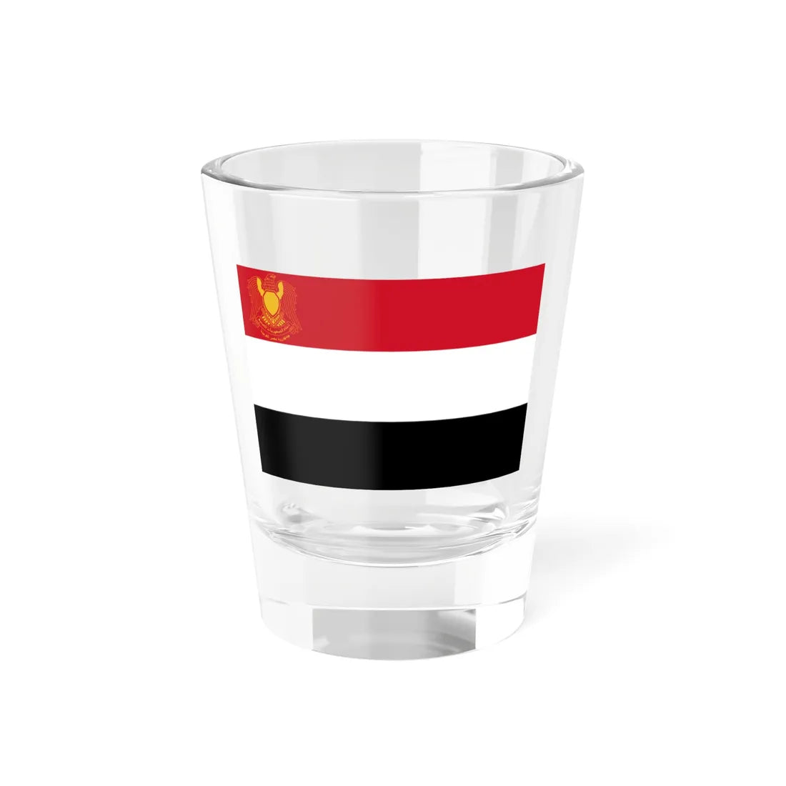 Presidential Standard of Egypt 1972-1984 (Egypt) Shot Glass 1.5oz 1.5oz - Go Mug Yourself