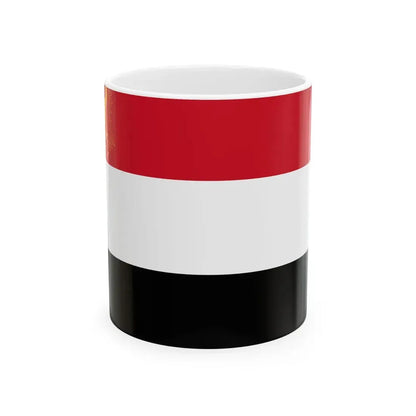 Presidential Standard of Egypt 1972-1984 (Egypt) White Coffee Mug 11oz - Go Mug Yourself
