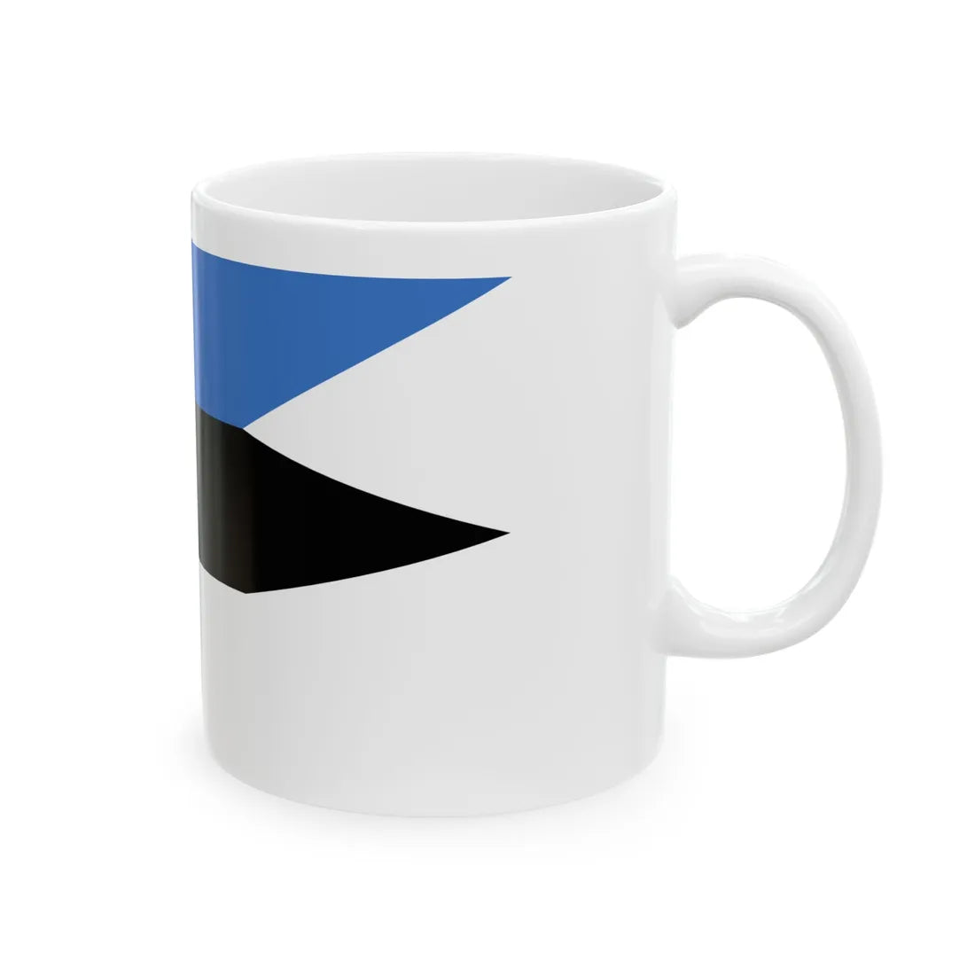 Presidential Standard of Estonia at sea (Estonia) White Coffee Mug - Go Mug Yourself