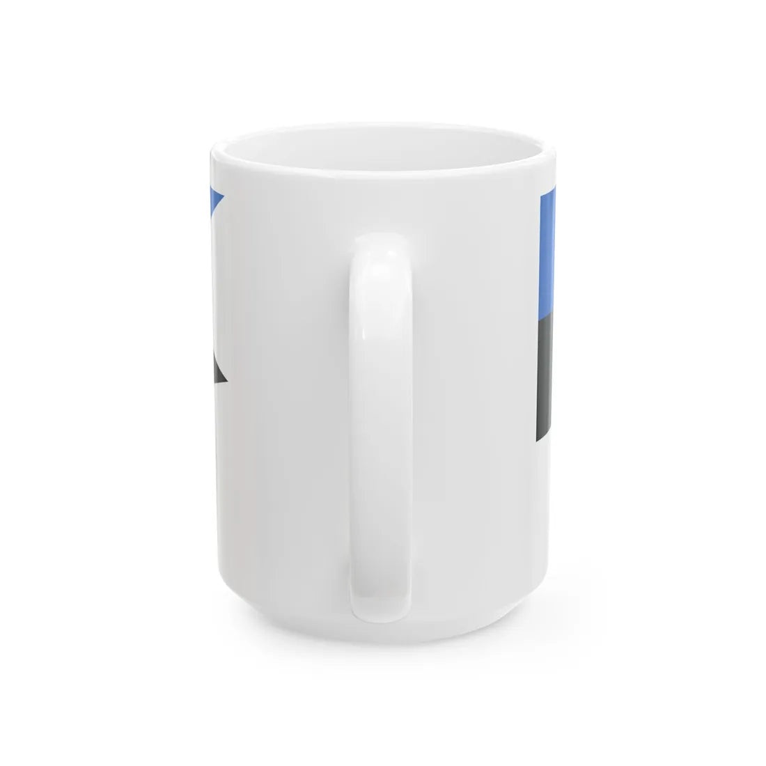 Presidential Standard of Estonia at sea (Estonia) White Coffee Mug - Go Mug Yourself