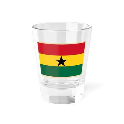 Presidential Standard of Ghana (Ghana) Shot Glass 1.5oz 1.5oz - Go Mug Yourself