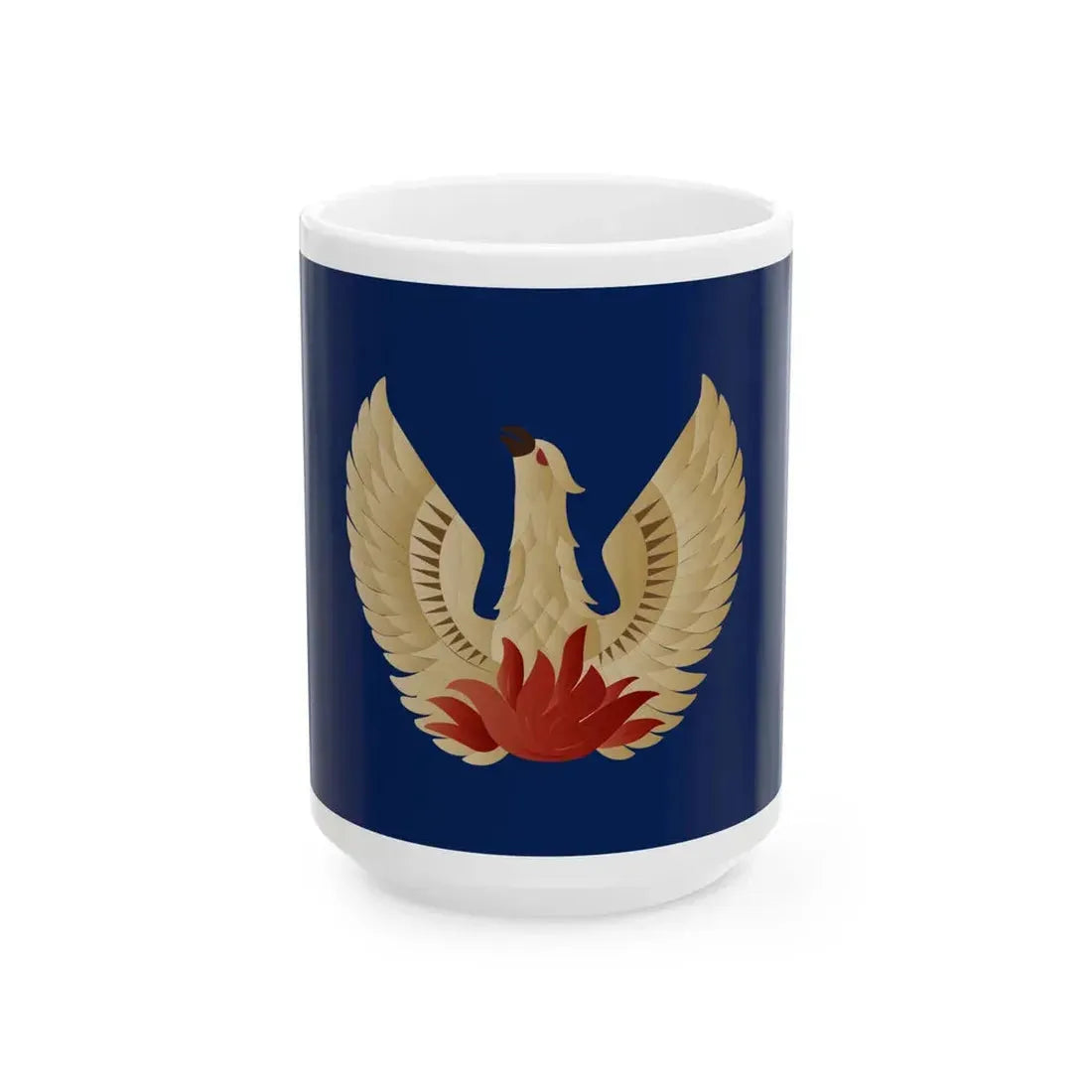 Presidential Standard of Greece 1973-1974 (Greece) White Coffee Mug 15oz - Go Mug Yourself