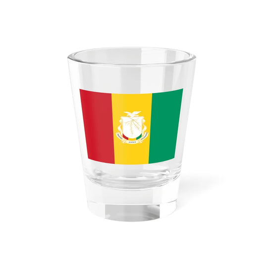 Presidential Standard of Guinea (Guinea) Shot Glass 1.5oz 1.5oz - Go Mug Yourself