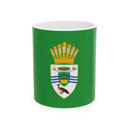 Presidential Standard of Guyana President David Granger (Guyana) White Coffee Mug 11oz - Go Mug Yourself