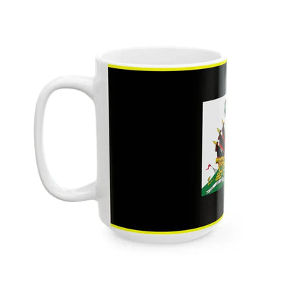 Presidential Standard of Haiti 1964-1986 (Haiti) White Coffee Mug - Go Mug Yourself