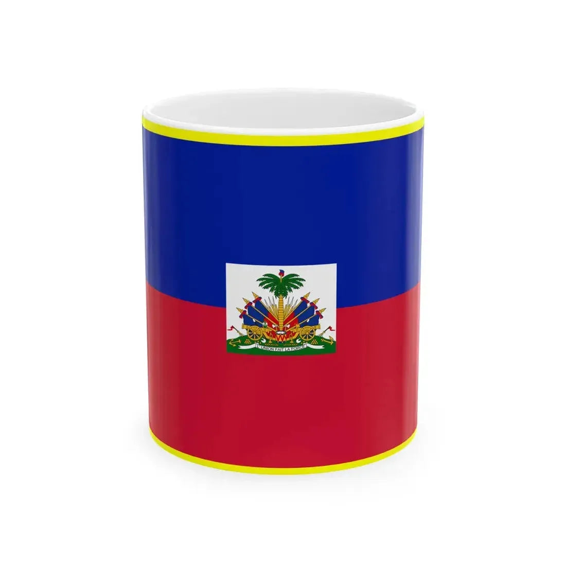 Presidential Standard of Haiti (Haiti) White Coffee Mug 11oz - Go Mug Yourself
