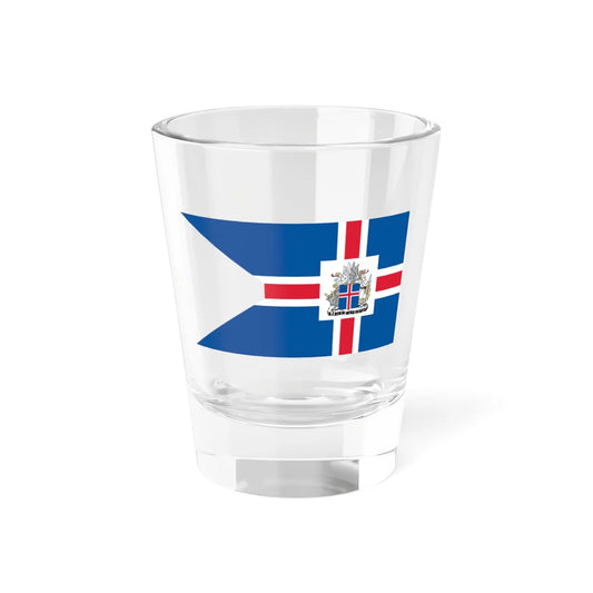 Presidential Standard of Iceland reverse (Iceland) Shot Glass 1.5oz 1.5oz - Go Mug Yourself