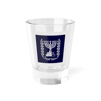 Presidential Standard of IsraelSquare (Israel) Shot Glass 1.5oz 1.5oz - Go Mug Yourself