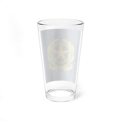 Presidential Standard of Italy 1965-1990 (Italy) Pint Glass 16oz - Go Mug Yourself