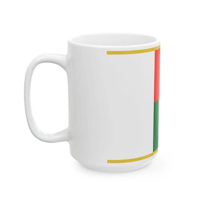 Presidential Standard of Madagascar 1959 (Madagascar) White Coffee Mug - Go Mug Yourself