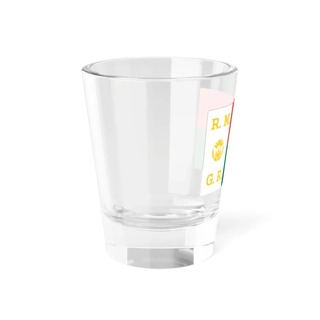 Presidential Standard of Madagascar 1972-1975 (Madagascar) Shot Glass 1.5oz - Go Mug Yourself