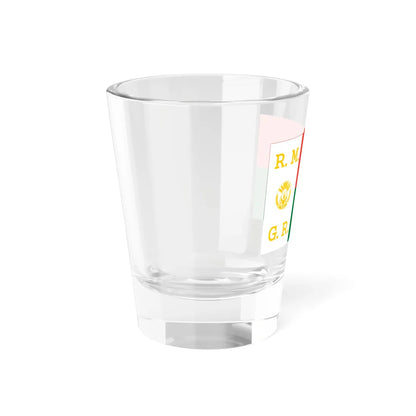 Presidential Standard of Madagascar 1972-1975 (Madagascar) Shot Glass 1.5oz - Go Mug Yourself