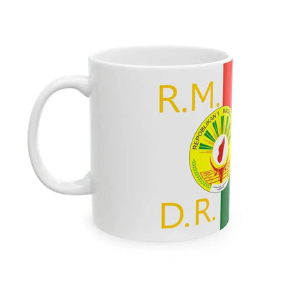 Presidential Standard of Madagascar 1998-2002 (Madagascar) White Coffee Mug - Go Mug Yourself