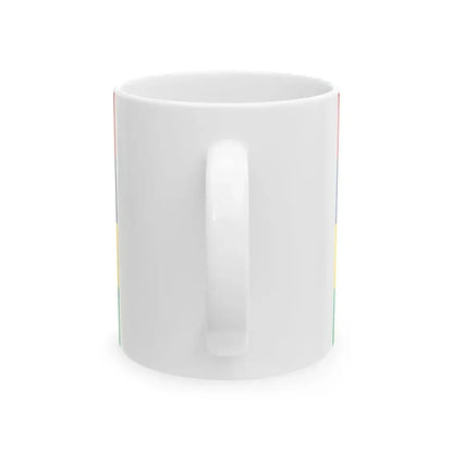 Presidential Standard of Mauritius (Mauritius) White Coffee Mug - Go Mug Yourself