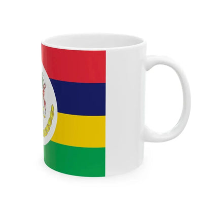 Presidential Standard of Mauritius (Mauritius) White Coffee Mug - Go Mug Yourself