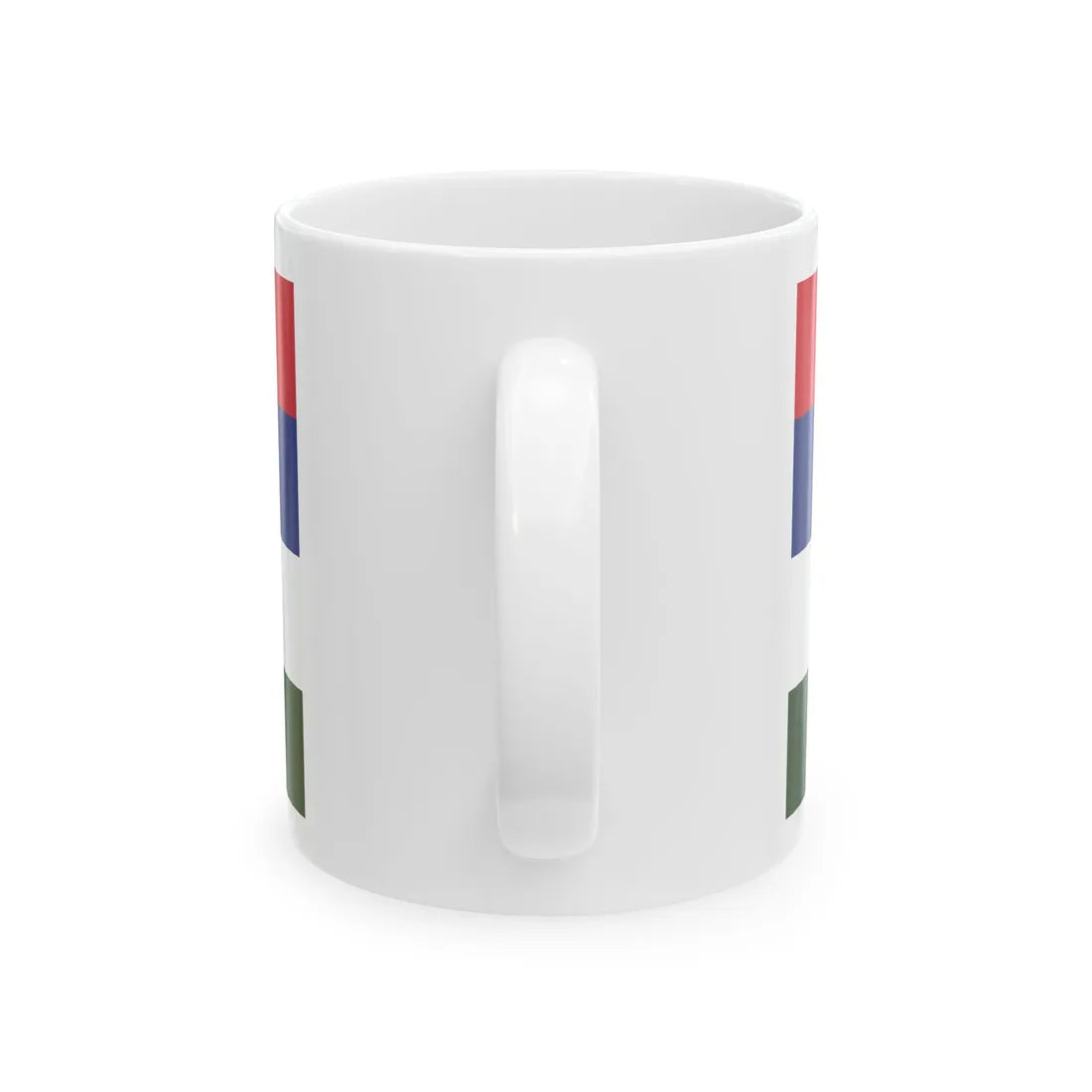 Presidential Standard of Nigeria Armed Forces (Niger) White Coffee Mug - Go Mug Yourself