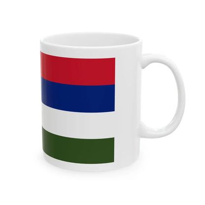 Presidential Standard of Nigeria Armed Forces (Niger) White Coffee Mug - Go Mug Yourself