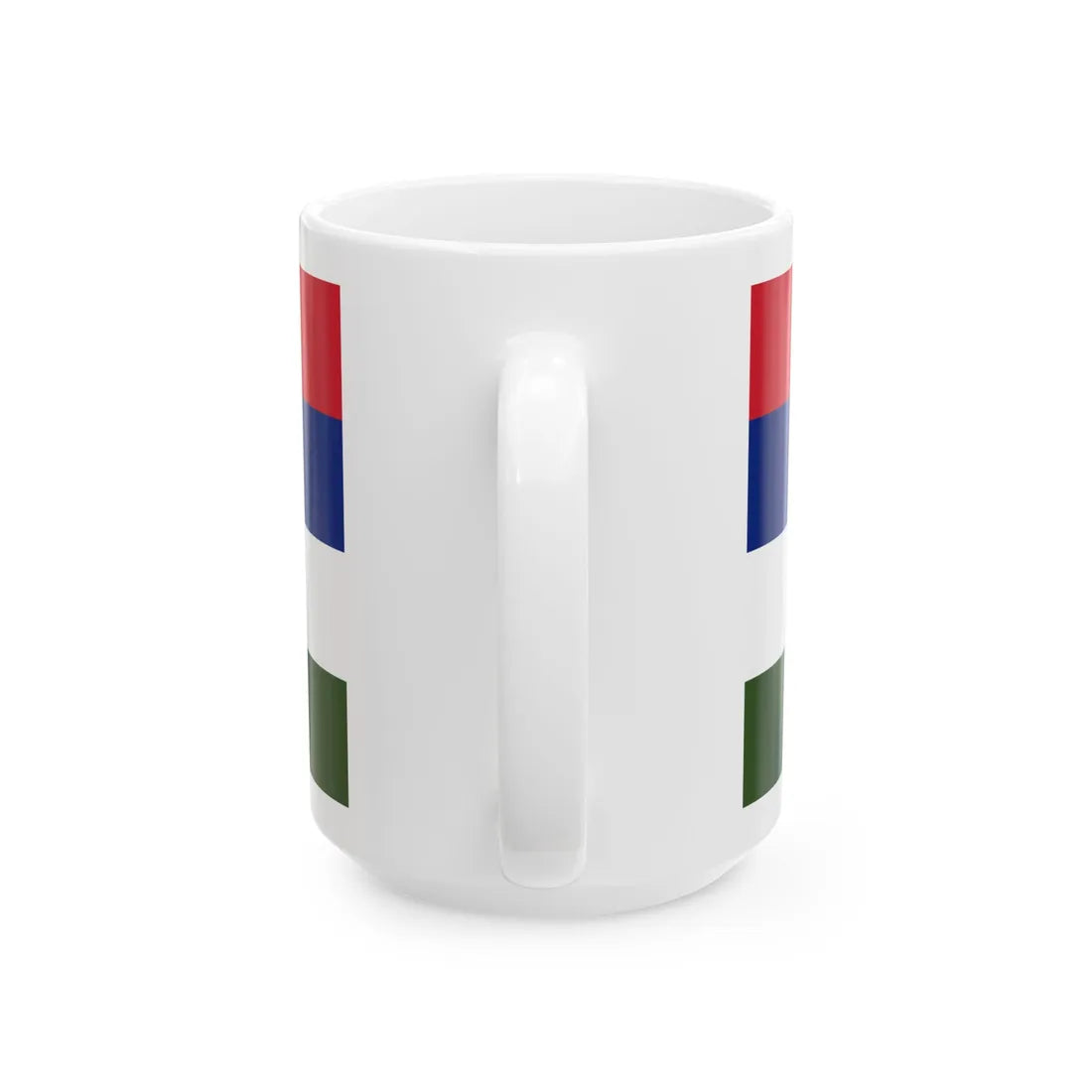 Presidential Standard of Nigeria Armed Forces (Niger) White Coffee Mug - Go Mug Yourself
