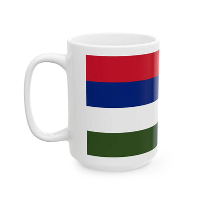 Presidential Standard of Nigeria Armed Forces (Niger) White Coffee Mug - Go Mug Yourself