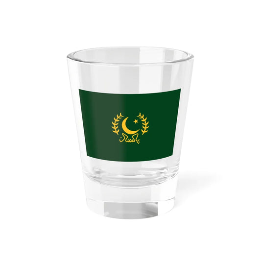 Presidential standard of Pakistan 1974-1998 (Pakistan) Shot Glass 1.5oz 1.5oz - Go Mug Yourself