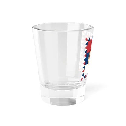 Presidential Standard of Serbia 2004-2010 (Serbia) Shot Glass 1.5oz - Go Mug Yourself