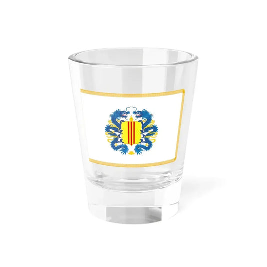 Presidential Standard of South Vietnam 1963-1975 (Vietnam) Shot Glass 1.5oz 1.5oz - Go Mug Yourself