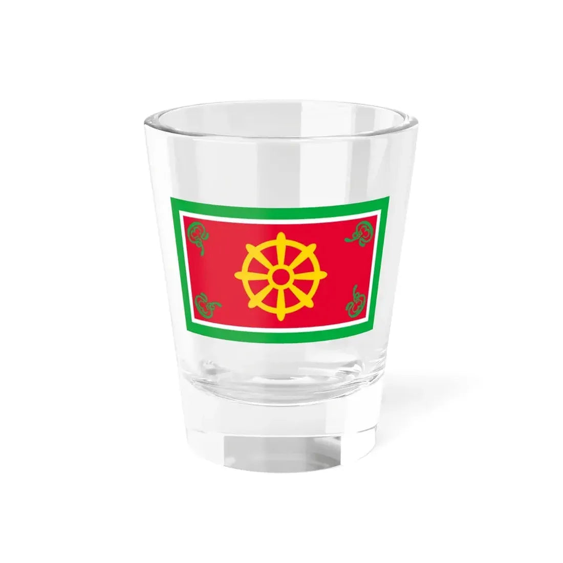 Presidential Standard of Sri Lanka 1978-1989 (Sri Lanka) Shot Glass 1.5oz 1.5oz - Go Mug Yourself