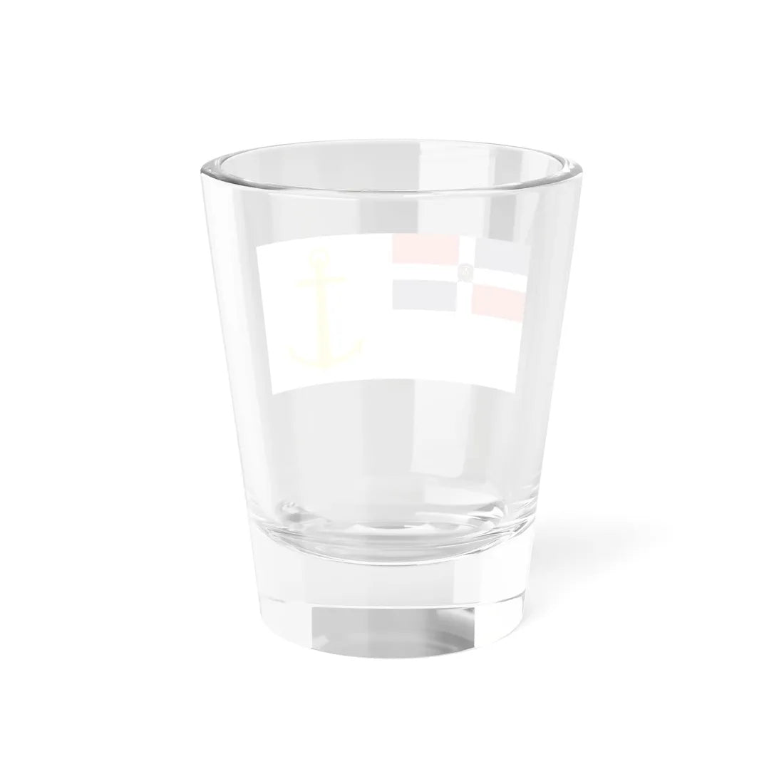 Presidential Standard of the Dominican Republic At Sea (Dominica) Shot Glass 1.5oz - Go Mug Yourself