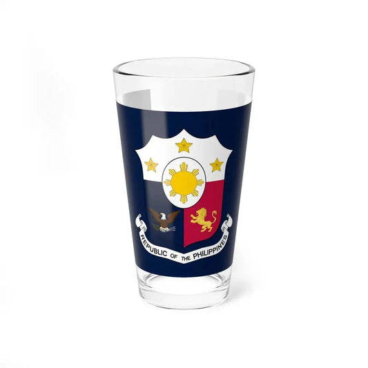 Presidential Standard of the Philippines 1946-1948 (Philippines) Pint Glass 16oz 16oz - Go Mug Yourself