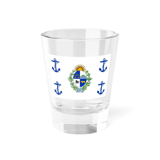 Presidential Standard of Uruguay At Sea (Uruguay) Shot Glass 1.5oz 1.5oz - Go Mug Yourself