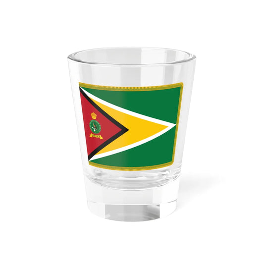 Presidential State Colour of the Guyana Defence Force (Guyana) Shot Glass 1.5oz 1.5oz - Go Mug Yourself