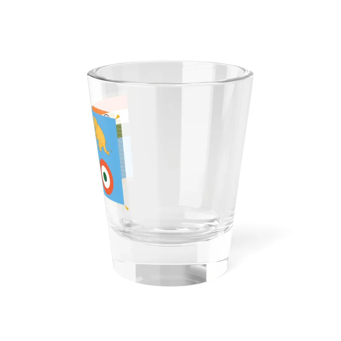 Presidents Colour of Indian Air Forces (India) Shot Glass 1.5oz - Go Mug Yourself