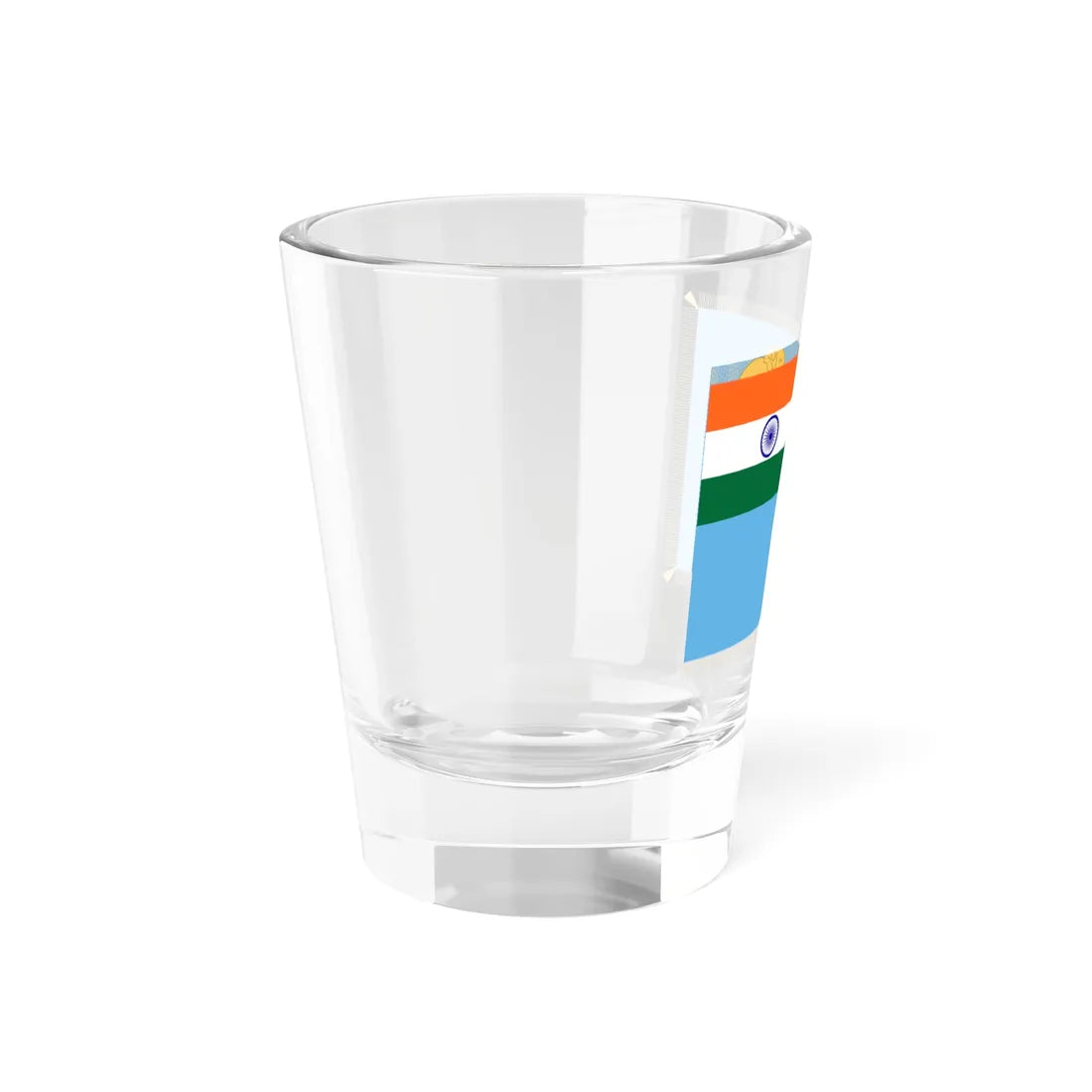 Presidents Colour of Indian Air Forces (India) Shot Glass 1.5oz - Go Mug Yourself