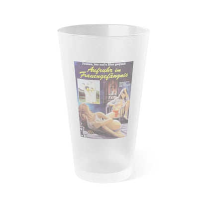 PRESIDIO DE MULHERES VIOLENTADAS 1977 Movie Poster - Frosted Pint Glass 16oz-16oz-Frosted-Go Mug Yourself