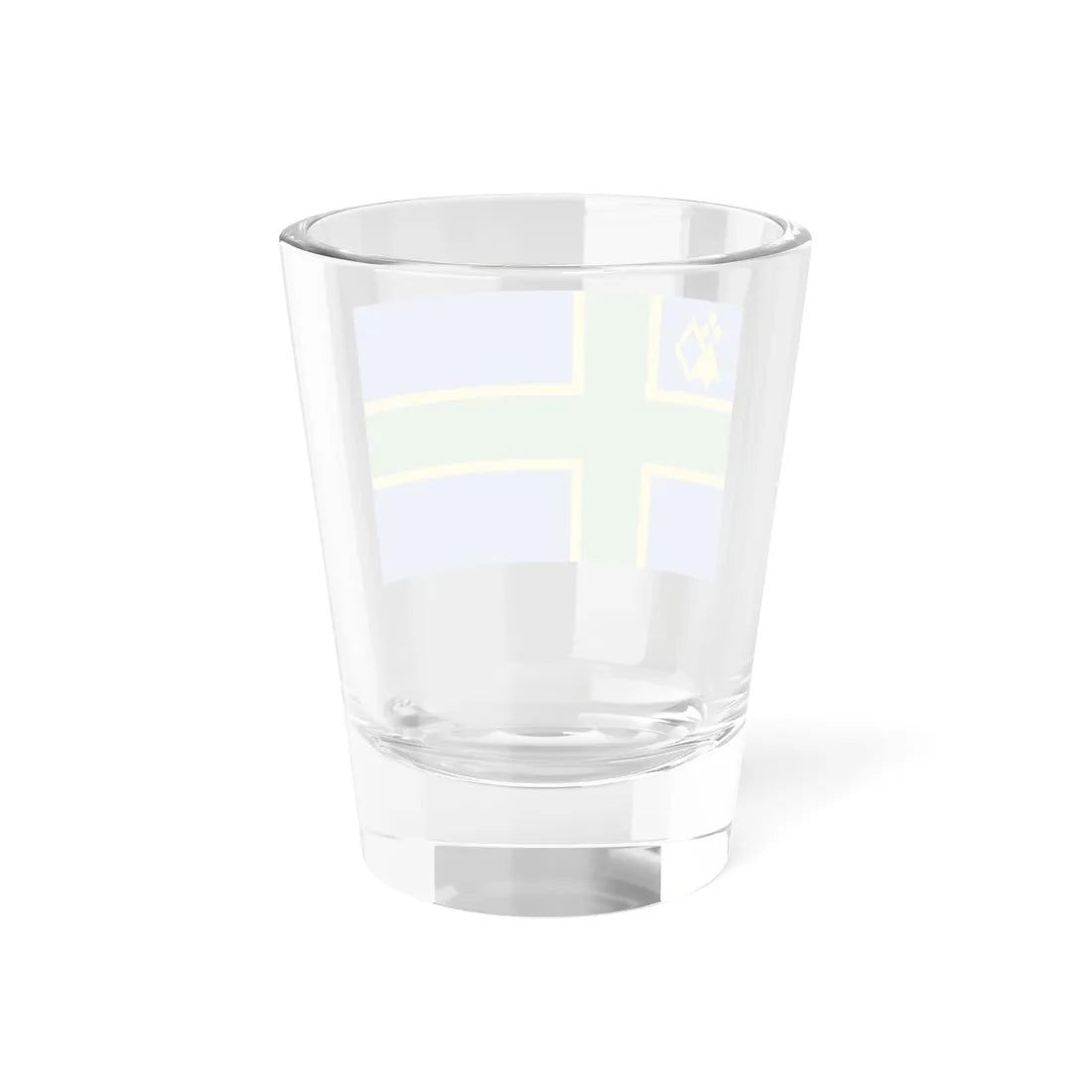 Presquile de Crozon District Flag (France) Shot Glass 1.5oz - Go Mug Yourself