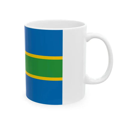 Presquile de Crozon District Flag (France) White Coffee Mug - Go Mug Yourself