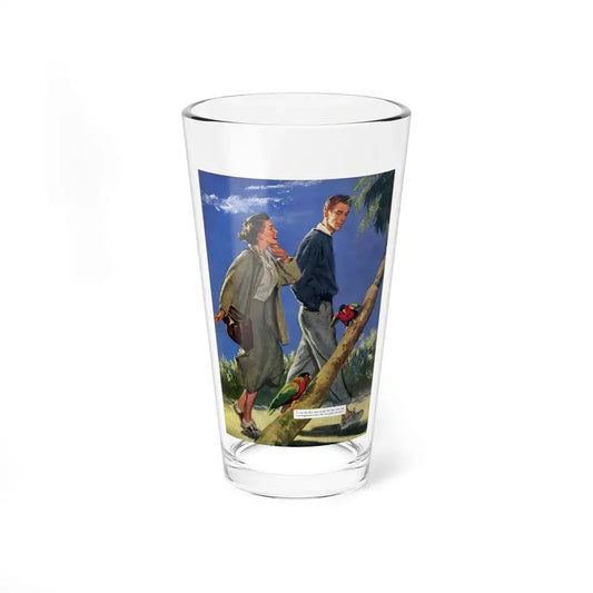 Pretending Makes It So, Saturday Evening Post, May 19, 1951 (Magazine Illustration) Pint Glass 16oz 16oz - Go Mug Yourself