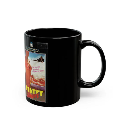 PRETTY SMART (VHS COVER) - Black Coffee Mug-Go Mug Yourself