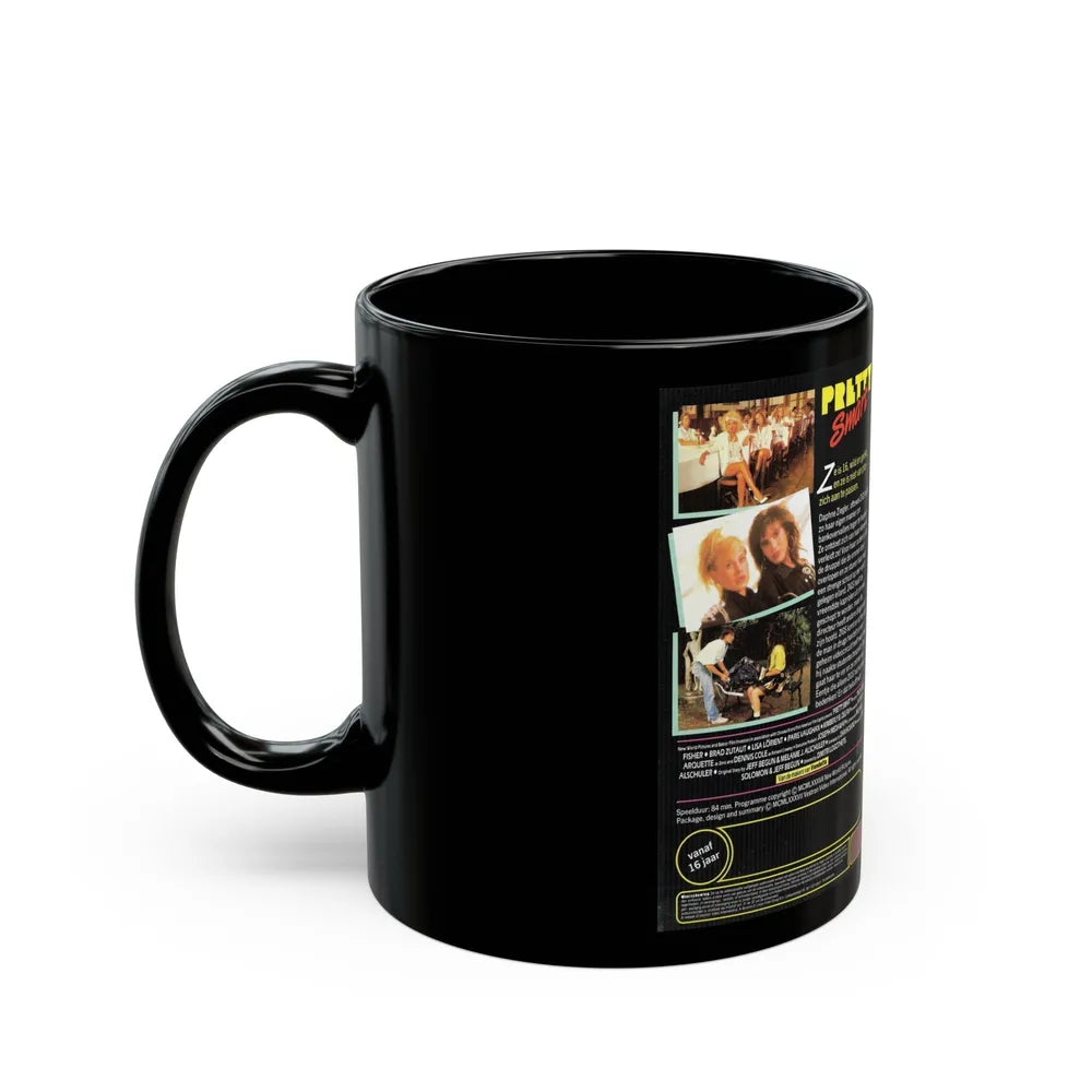 PRETTY SMART (VHS COVER) - Black Coffee Mug-Go Mug Yourself