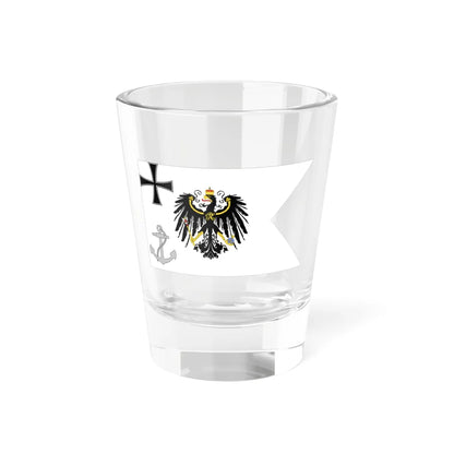 Preußische Dienstflagge für Binnengewässer (Germany) Shot Glass 1.5oz 1.5oz - Go Mug Yourself
