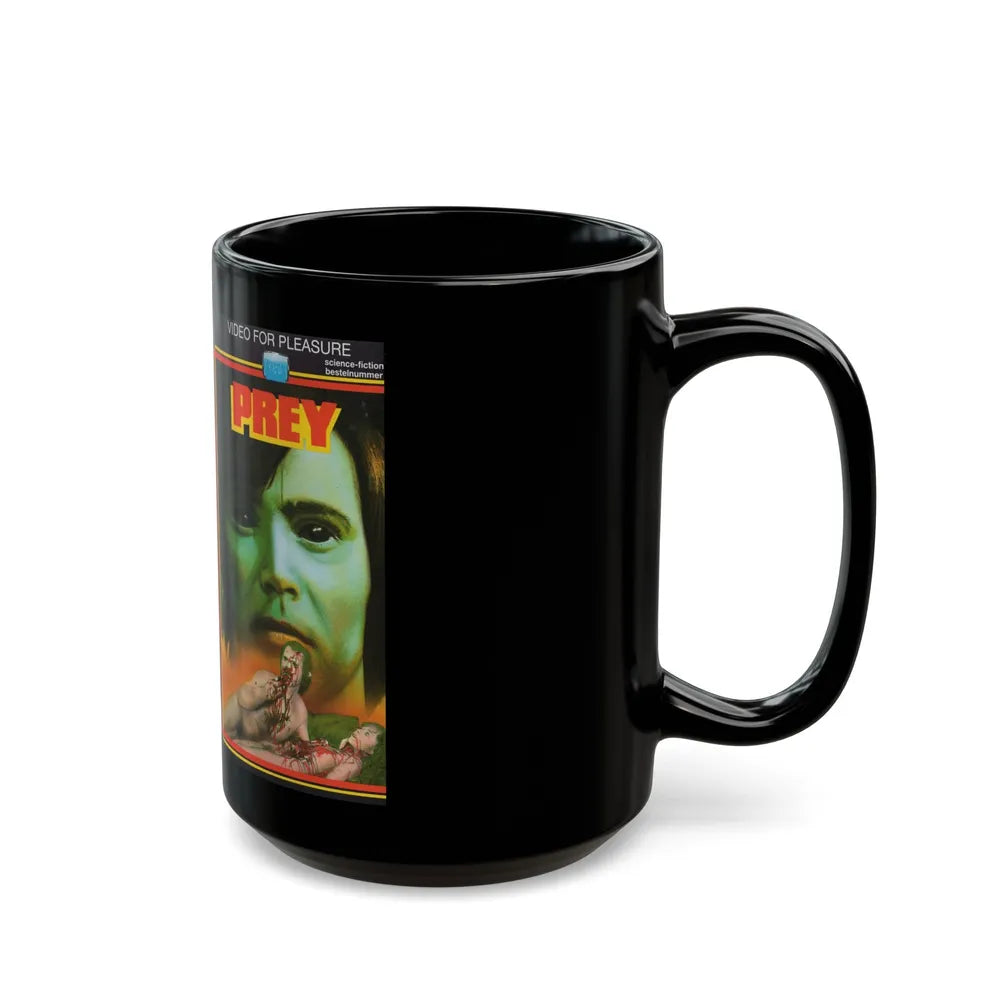 PREY (VHS COVER) - Black Coffee Mug-Go Mug Yourself