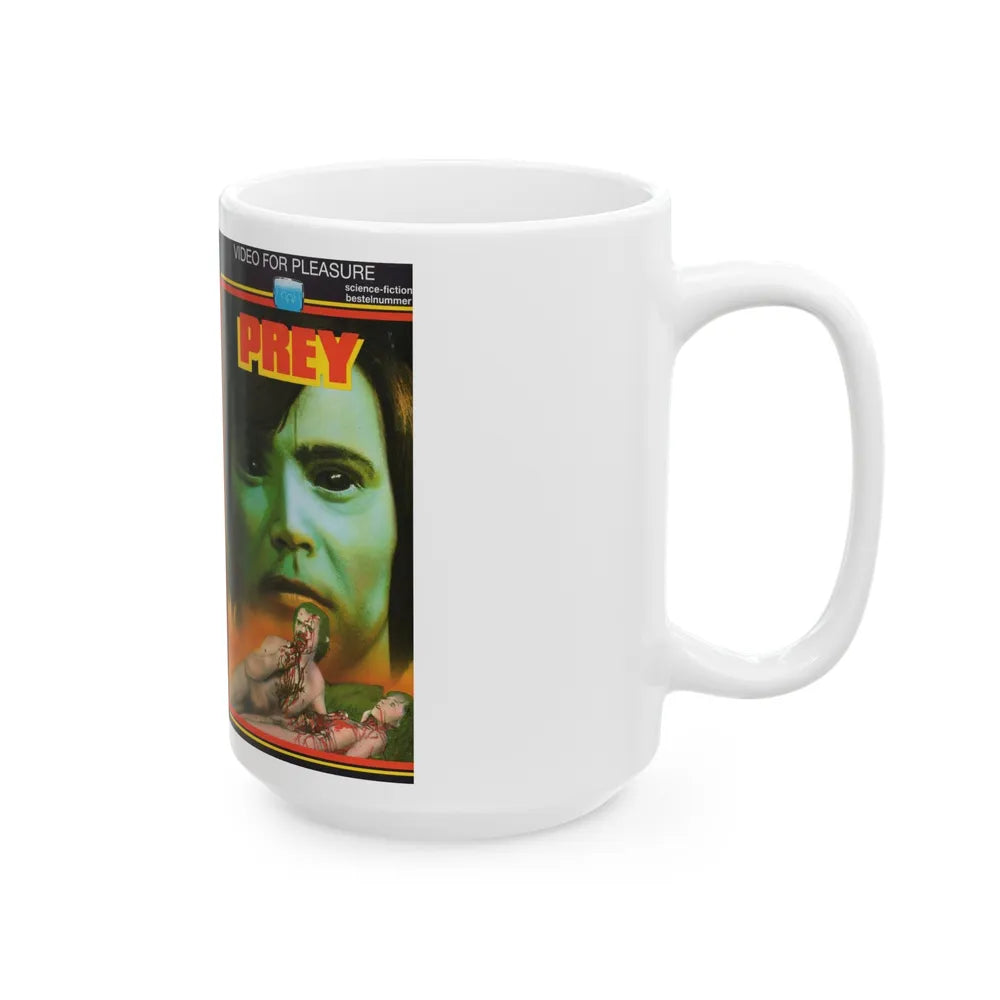 PREY (VHS COVER) - White Coffee Mug-Go Mug Yourself