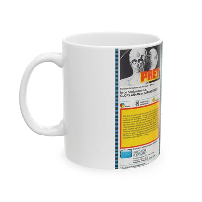 PREY (VHS COVER) - White Coffee Mug-Go Mug Yourself