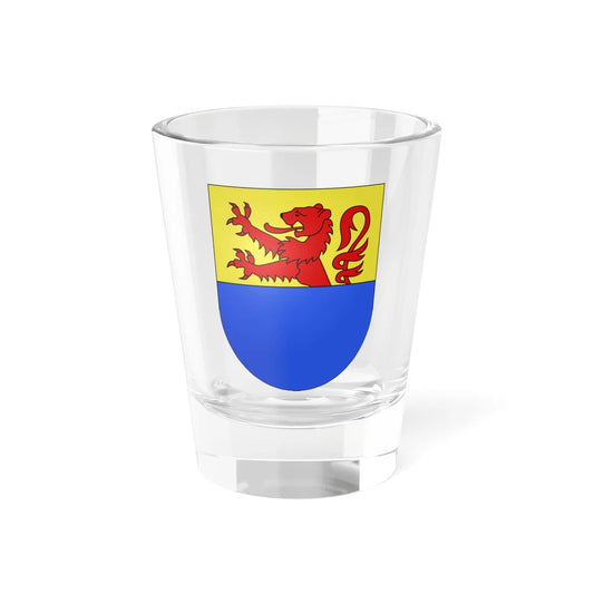 Prez-vers-Noréaz-coat of arms (Switzerland) (Coat of Arms) Shot Glass 1.5oz 1.5oz - Go Mug Yourself