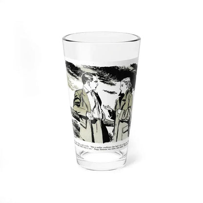 Pride of Cloth (2), Bluebook, February 1953 (Magazine Illustration) Pint Glass 16oz 16oz - Go Mug Yourself