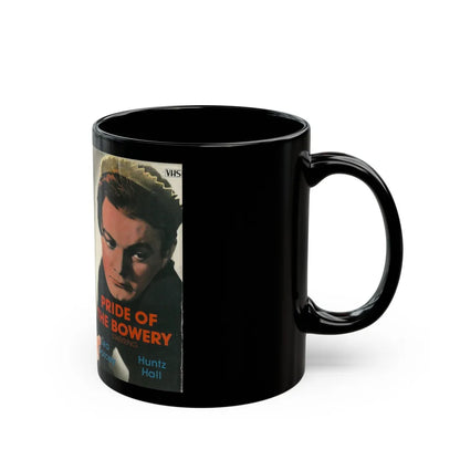 PRIDE OF THE BOWERY LEO GORCEY HUNTZ HALL (VHS COVER) - Black Coffee Mug-Go Mug Yourself